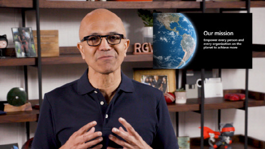 사티아 나델라 MS CEO